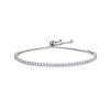 Pulsera de Moissanita Transfronteriza Europea y Americana Accesorios para Mujer Plata de Ley S925 Joyería de Lujo Ligero Pulsera Adornos de Mano Venta al por Mayor de Fábrica