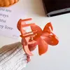 Pinza para el Cabello de Plumeria de Alta Gama, Pinza para el Cabello Simple y Versátil, Accesorio para el Cabello, Pinza de Tiburón Pinza para el Cabello con Flor en la Parte Posterior de la Cabeza