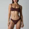 Conjunto de Lingerie Transfronteiriço com Alças Ajustáveis, Sutiã Sexy, Alta Elasticidade, Toque de Pele, Calcinhas Respiráveis