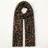El Pañuelo Largo Versátil Más Vendido y Popular de Asia Sudoriental con Estampado de Leopardo, Suave y Agradable para la Piel, Decoración de Viaje, Pañuelo para la Cabeza de Protección Solar para Mujer