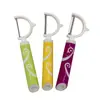 Descascador multiuso para melão e frutas utensílios de cozinha domésticos frutas e vegetais 804 descascador portátil de aço inoxidável