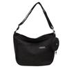 Bolso Cruzado Transfronterizo Bolso de Lona de Gran Capacidad Bolso Cruzado Nuevo para Mujer 2024 Bolso de Hombro Único para Estudiante Universitario Clase Bolso para Viajero