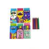 Set de Lápices de Colores Transfronterizos para Estudiantes, Papelería de Dibujos Animados Linda y Fresca, Lápices de Colores 12 Colores Venta al por Mayor