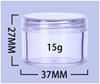 Frasco de Crema PS 3g-20g Frasco Cosmético Embotellado de Prueba Portátil Embotellado para Viajes Botella de Plástico Suministro Directo de Fábrica