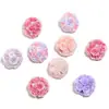 Nuevo Estilo Flor Rosa Suave Simulada Arcilla Bola de Diamante Cadena para Teléfono DIY Cadena para Bolso Accesorios para Bolígrafo Cuentas Sueltas Venta al por Mayor