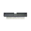 Suministro directo de fábrica Taihua de conector de vaca simple de 2.0 mm, soporte de aguja de vaca simple doblado 30p, doble fila de aguja curva, conector de vaca simple