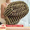 Manta Regalo Amazon Temu Serie Aurora Jacquard de Terciopelo de Leche Transfronteriza Manta de Franela para Siesta