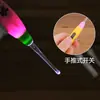 Herramienta de Limpieza de Oídos con Luz para Niños, Recogedor de Oídos Brillante para Bebés, Pinzas para Eliminar Cerumen con Limpieza Visual de Oídos