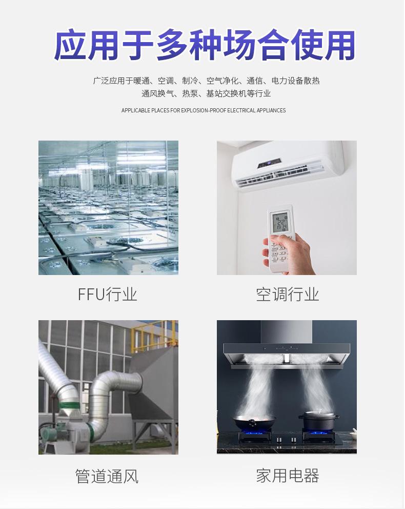 多翼式外转子