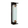 Nueva Lámpara Solar de Pared Estilo Chino Tinta Exterior Impermeable Lámpara de Jardín Lámpara de Terraza Exterior Balcón Lámpara de Pilar de Puerta de Villa