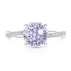 Anillo Giratorio de Brazo Cortado con Pirotecnia Más Vendido en Douyin para Mujer, Diamante de Alto Carbono Súper Brillante, Anillo de Moda Versátil Chapado en Oro Real, Transmisión en Vivo, Dropshipping