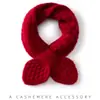 Nueva colección de otoño e invierno: Buff de cachemir de punto liso y versátil con diseño cruzado y ojales, perfecto para usar en capas y proteger tu cuello.