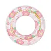 Anillo de natación de PVC para adultos con lentejuelas rojas y red gruesa transfronteriza, anillo de natación para axilas, venta al por mayor