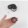 Novos acessórios de cabelo atacado Coreia simples Meninas anel de cabelo plástico TPU proteção ambiental média alta elástica corda de cabelo linha telefônica