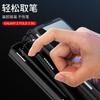Para Samsung fold3 Funda para Teléfono Móvil Bisagra Magnética Cobertura Completa Estuche Película Estuche Integrado para Lápiz W22 Estuche Protector de Cuero Liso