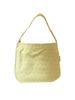 Estilo Suave Leite Amarelo Onda Dot Ombro Único Crossbody Bolsa Pano de Grande Capacidade Bolsa Casual Fresco e Preguiçoso Estilo Bolsa para Estudantes Universitárias