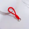 Cordão de Celular com Nós Coloridos, Cordão Curto Trançado Criativo, Porta-Chaves para Capa de Celular, Alça Destacável Anti-Perda para Garrafa d'Água