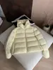 Armário de tecido para roupas peixe costela massa folhada pão roupas jaqueta acolchoada feminina solta com capuz curta estilosa