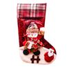 Calcetines navideños Calcetines navideños colgante de bolsa de regalo bolsa de dulces para niños calcetines de dibujos animados de tamaño pequeño decoraciones de bolsa de regalo