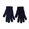 Guantes a Prueba de Frío 100% Lana Pura Color Sólido Otoño e Invierno Tejidos a Mano Cortavientos Unisex Cálidos