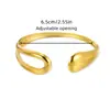 Pulsera de Acero de Titanio Amazon, No se Desvanece, Pulsera Ajustable de Acero Inoxidable para Mujer, Sensación Exagerada de Alta Gama, Pulsera Abierta al por Mayor