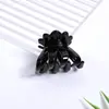Pinza de sujeción para el pelo con forma de flor de calabaza mediana de 4.5CM Estampado de leopardo colorido Pinza superior avanzada Pinza de tiburón para el pelo Caliente transfronteriza Pinza de sujeción para el pelo