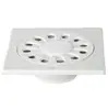 Venta al por mayor de fábrica desagüe de suelo para lavadora de balcón desagüe de suelo de plástico para techo desodorante desagüe de suelo de baño desagüe de suelo de baño desodorante