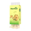 Manhua Lenço de Papel Facial Pendurado 1000 Folhas Cor Natural Polpa de Bambu Lenço Doméstico Econômico Pacote Papel Higiênico 4 Folhas Dropshipping