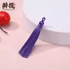 Anillo de tirar borla flecos nudo chino estilo antiguo bolsita accesorios de ropa colgante hecho a mano DIY ventas directas de fábrica al por mayor