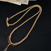 Corda para Colar Trançada Artesanal de Xizang Cordão com Pingente Multicolorido Venda Quente Cordão Vintage com Borla Cordão para Pendurar Joias Populares