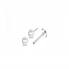 Aretes de Acero de Titanio, Piercings de Labio, Piercings de Lengua, Joyería para Piercings de Oreja, Accesorios Simples de Acero Inoxidable para Piercings, Venta al por Mayor Transfronteriza