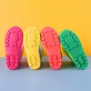 Botas de chuva infantis, botas de chuva antiderrapantes para meninos, sapatos aquáticos infantis para meninas, sapatos de borracha impermeáveis para crianças meninas