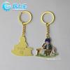 Chaveiro de desenho animado de metal personalizado Wenchuang Metal UV Impressão Imitação de esmalte Chaveiro de personagem de desenho animado Pingente personalizado