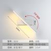 Lámpara de Pared de Noche Moderna Simple Giratoria Escandinava Sala de Estar Dormitorio Decoración de Pared de Fondo Creativa Iluminación LED para Hueco de Escalera