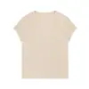 Io PedidoVerano 2026 Nueva Camiseta de Manga Corta con Cuello en V Estilo Francés para Mujer, Top de Moda y Versátil para Figuras Pequeñas