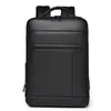 Mochila Masculina de Luxo Nova Moda Textura de Lichia Bolsa para Notebook para o Dia a Dia Mochila Casual de 16 polegadas para Estudante Universitário para Homens