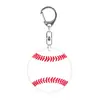 Baloncesto Transfronterizo, Voleibol, Fútbol, Rugby, Etc.. Llaveros Acrílicos, Decoraciones para Mochilas, Colgantes de Estilo Personalizado