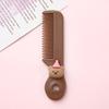 Lindo peine de color macarrón, peine creativo personalizado para el cabello de niños, mini peine portátil para mujeres, al por mayor