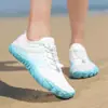 Zapatos para Niños para Travesía de Ríos, Zapatos Anfibios Antideslizantes de Suela Blanda para Vadear, Zapatos de Secado Rápido para Playa Padre-Hijo, Zapatos para Nadar en Parques Acuáticos