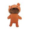 Juguetes Populares para Mascotas Transfronterizos, Juguetes Masticables con Sonido para Aliviar el Aburrimiento, Osos de Peluche Indestructibles para Perros