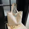 Bolso de Hombro Minimalista Estilo Japonés de Gran Capacidad 2026 Modelo Nuevo Bolso Tote Artístico Versátil para Estudiantes Universitarios que Asisten a Clases Bolso Tote para Mujer