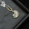 Colgante de Jade Ojo de Gato Estrella Luna Multicolor Cadena Clavicular Gato Lindo Estrella Luna Transparente Accesorios para Puesto Callejero Tienda Física Mixto Lote Fuente