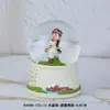 Enfeite de resina de bola de cristal de Xinjiang, souvenir de atração turística cultural e criativa da tendência nacional, bola de cristal de presente de aniversário de barraca de rua