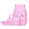 Mochila Escolar, Refrigerador, Abrepuertas, Ultraligera, Reductora de Peso, Protectora de Columna para Niñas de Primero a Sexto Grado, Mochila Escolar Ligera para Primer Grado