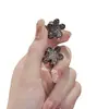 Pinza superior pequeña y exquisita para mujer, pinzas para flequillo lateral de pelo fino, tamaño pequeño, mini pinza superior de princesa, accesorios para el cabello