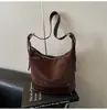 Bolso tote vintage de ante transfronterizo para mujer, nuevo bolso de hombro de moda con estampado de leopardo de gran capacidad, bolso para el antebrazo de viajero, moderno