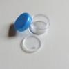 Caja de crema transparente de 20 g, botella de crema, caja de embalaje de muestra cosmética, caja de plástico, caja de crema de plástico ps
