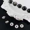 Joyería DIY Accesorios Hechos a Mano Borde Recto Taladro Anillo Cuentas Pulsera Espaciador Diamante Pulsera Micro Circonita Anillo Taladro de Rueda