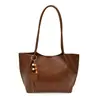 Yaozi 2026 coleção de outono inicial: bolsa de ombro, bolsa tote para trabalho e deslocamento, retrô, de grande capacidade, casual e simples