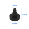 Pé ajustável arqueado de PE pé ajustável de plástico perna de mesa pé ajustável altura de prateleira pé ajustável hardware acessórios para móveis